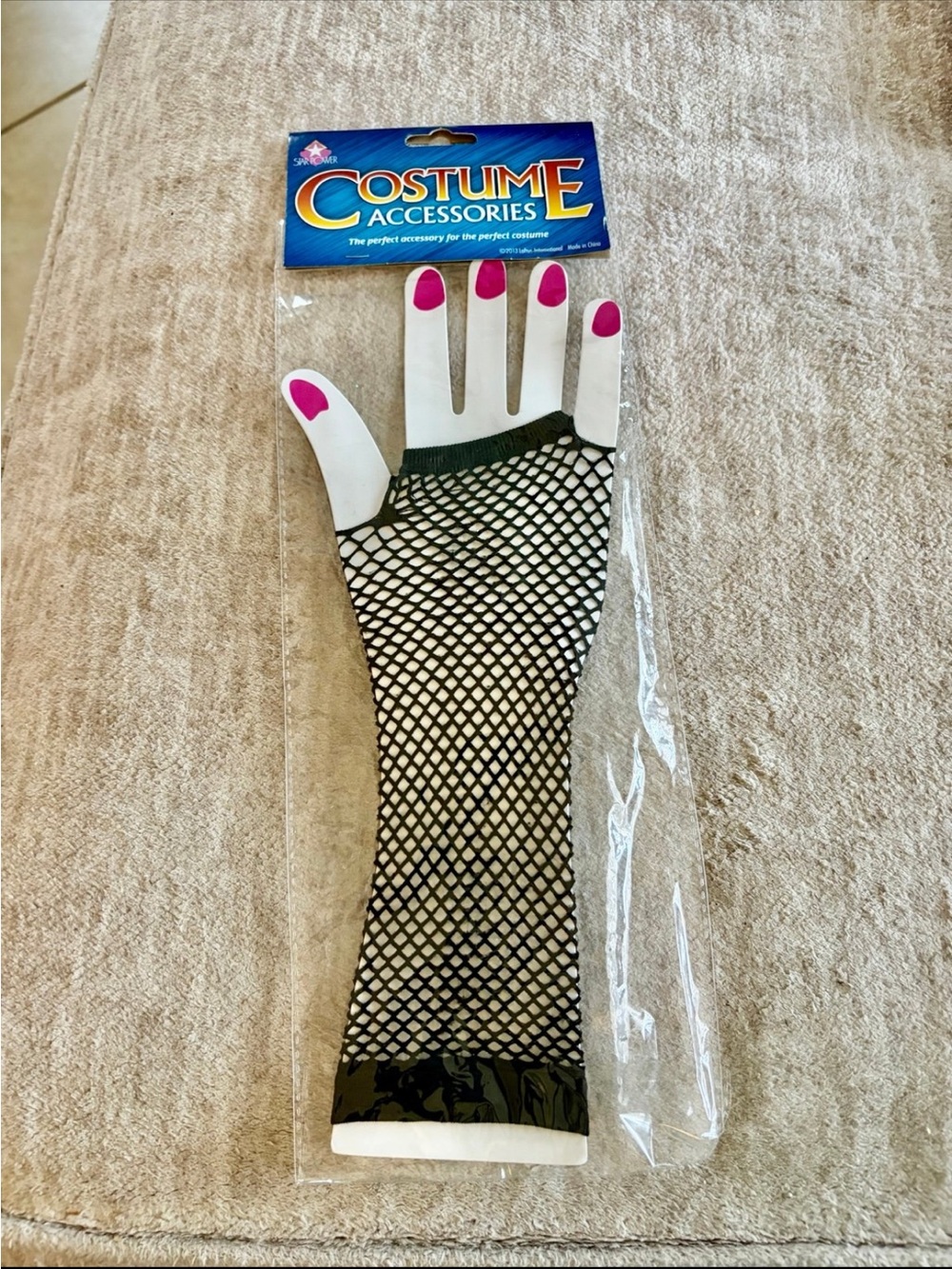 Black Fishnet Gloves Long Gloves Punk Netted Fingerless Gloves New